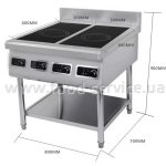 Плита индукционная EWT INOX AMTCD401N